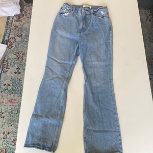 70s vintage flare ultra high rise